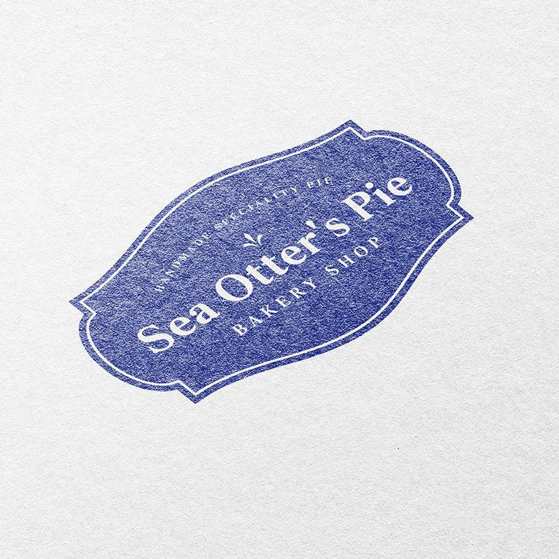 Sea Otter&#039;s Pie 로고 ＋ 명함 디자인
